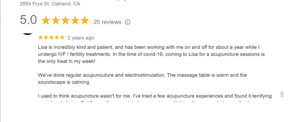 Acupuncture review